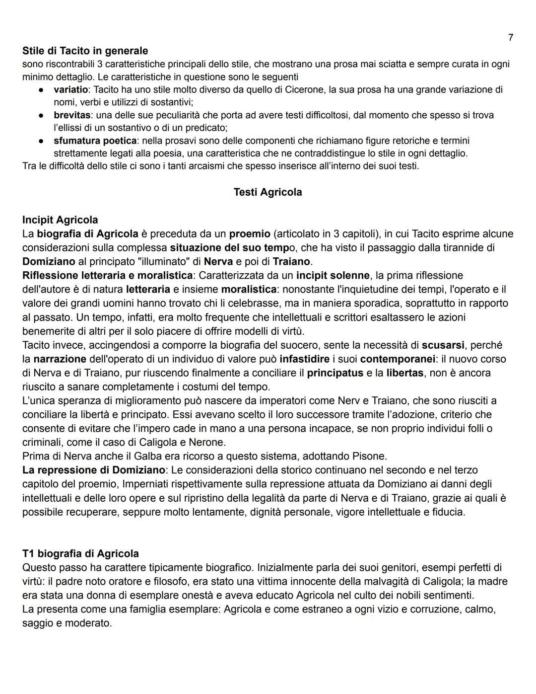 # Tacito
Vita
Nasce intorno al 55 d.C. forse a Terni, da una famiglia forse di condizione equestre. Studiò a Roma e nel
78 sposò la figlia