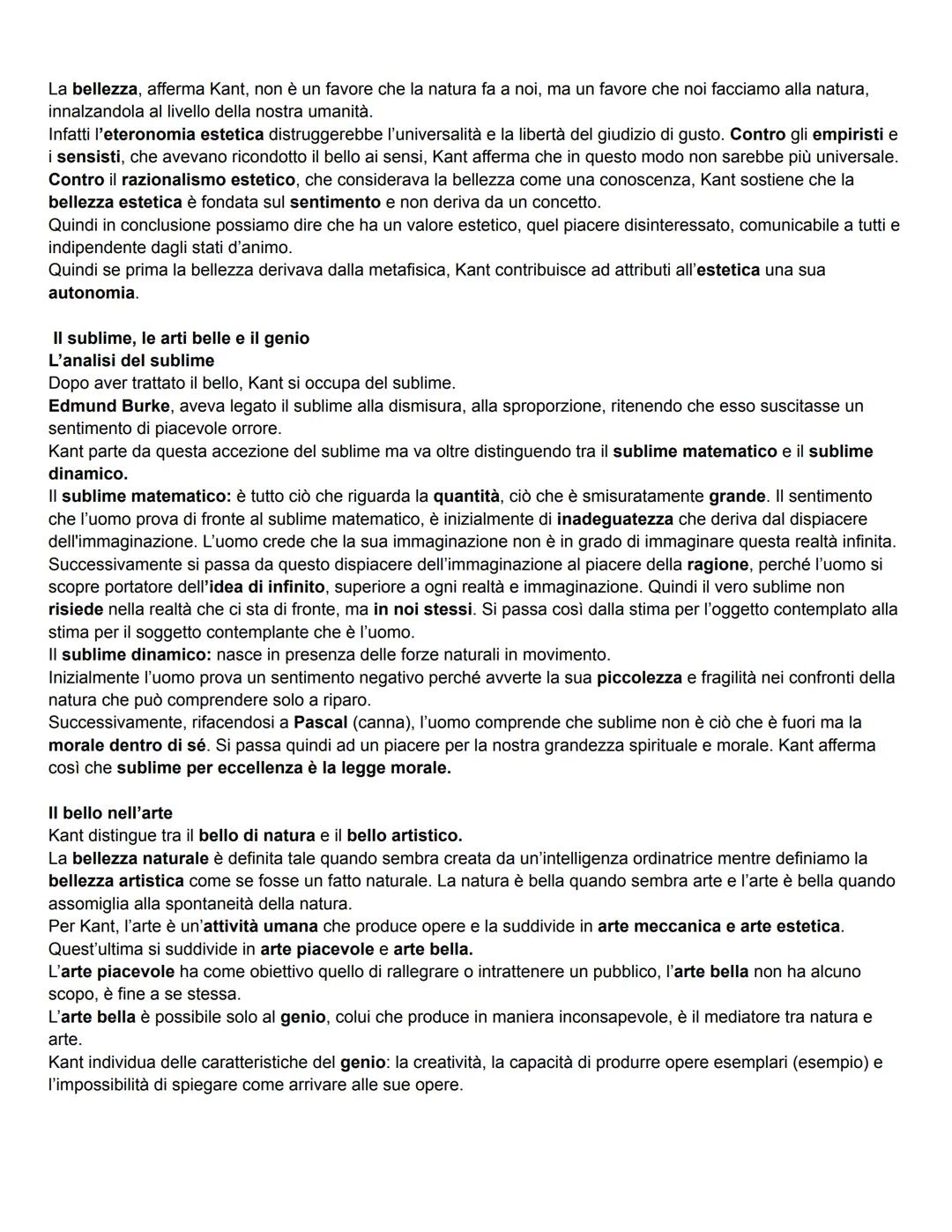 Il problema e la struttura dell'opera
Kant Critica del giudizio
Nella Critica del giudizio, Kant cerca di risolvere quel dualismo lasciato d