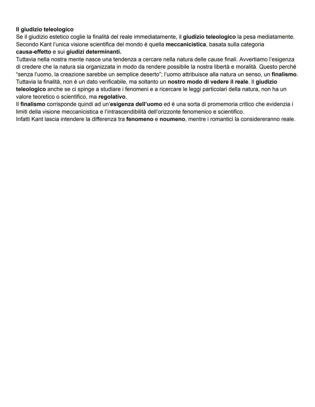 Il problema e la struttura dell'opera
Kant Critica del giudizio
Nella Critica del giudizio, Kant cerca di risolvere quel dualismo lasciato d