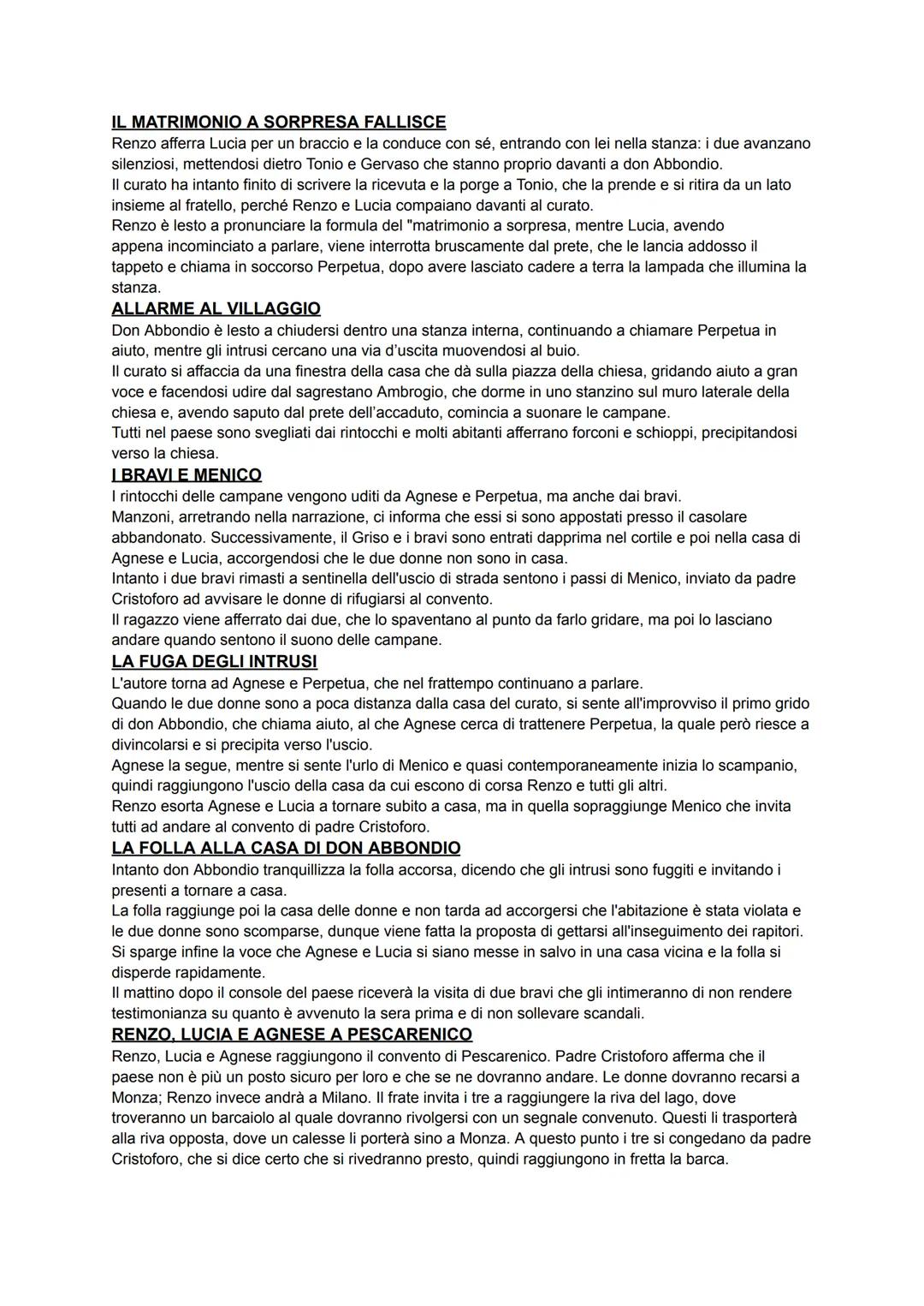 # TRAMA
PROMESSI SPOSI
Manzoni racconta di avere trovato un manoscritto anonimo del 600 e di averne riprodotto con le
stesse parole ampollos