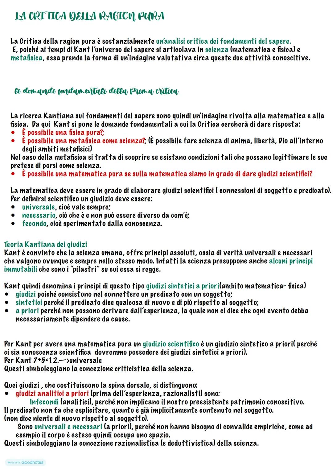 Immanuel Kant
Kant è il pilastro della filosofia, nasce nel 1724 a Konigsberg( capoluogo della Prussia
orientale) emuore nel 1804.
Kant è un