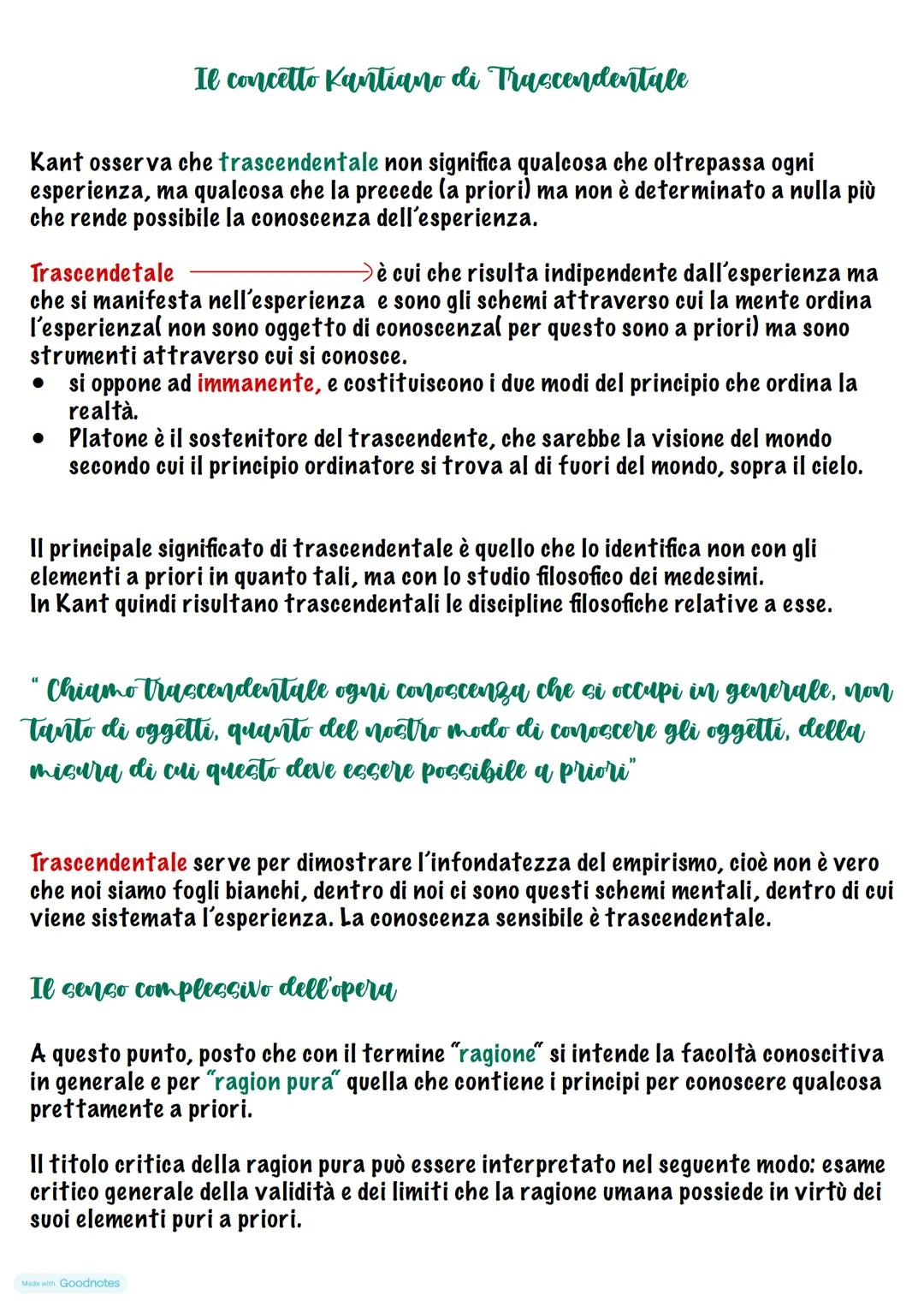 Immanuel Kant
Kant è il pilastro della filosofia, nasce nel 1724 a Konigsberg( capoluogo della Prussia
orientale) emuore nel 1804.
Kant è un