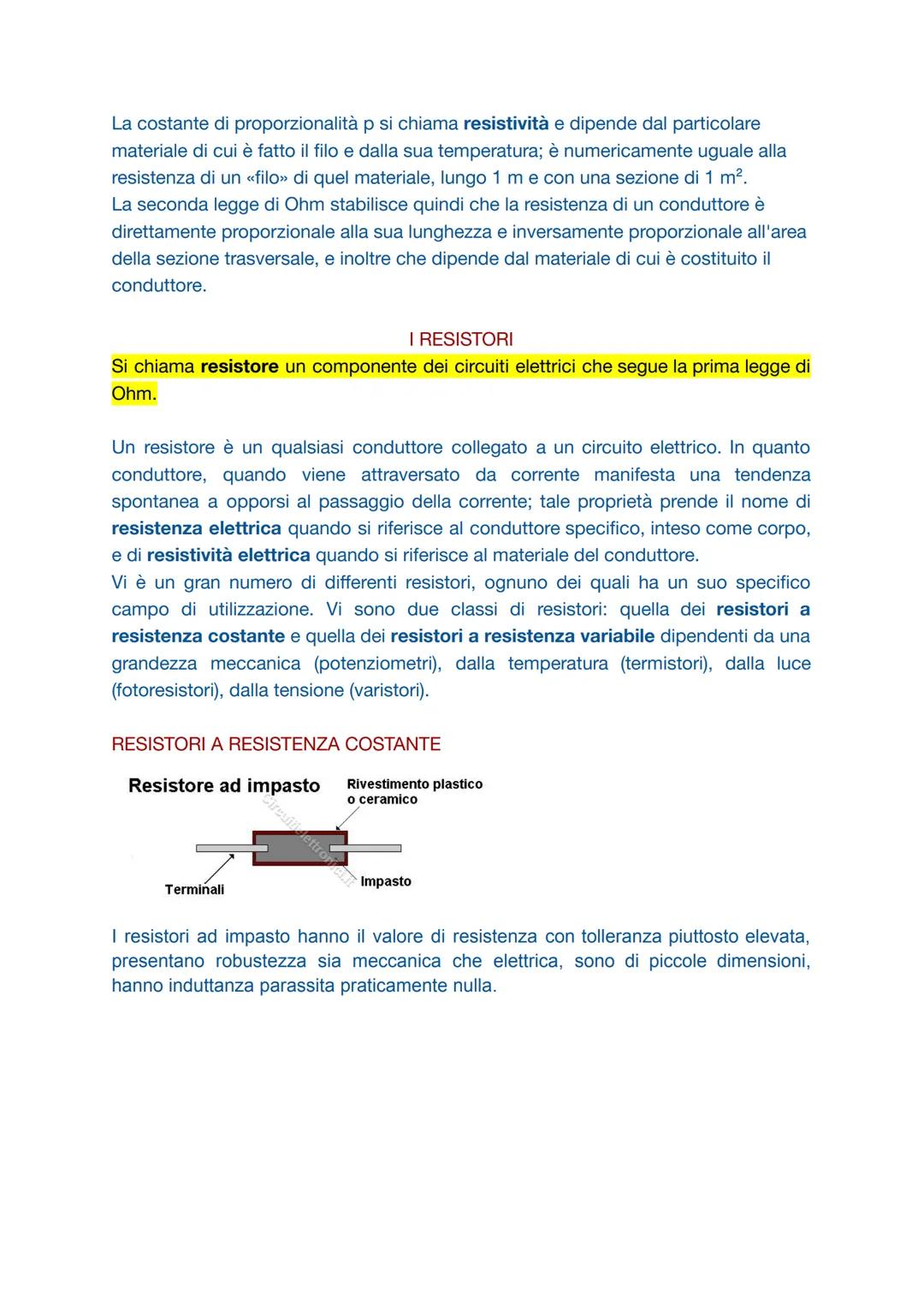 # LA CORRENTE ELETTRICA
Lo sviluppo tecnologico è dovuto in gran parte al fenomeno dell'elettricità, dal quale
deriva la corrente elettrica