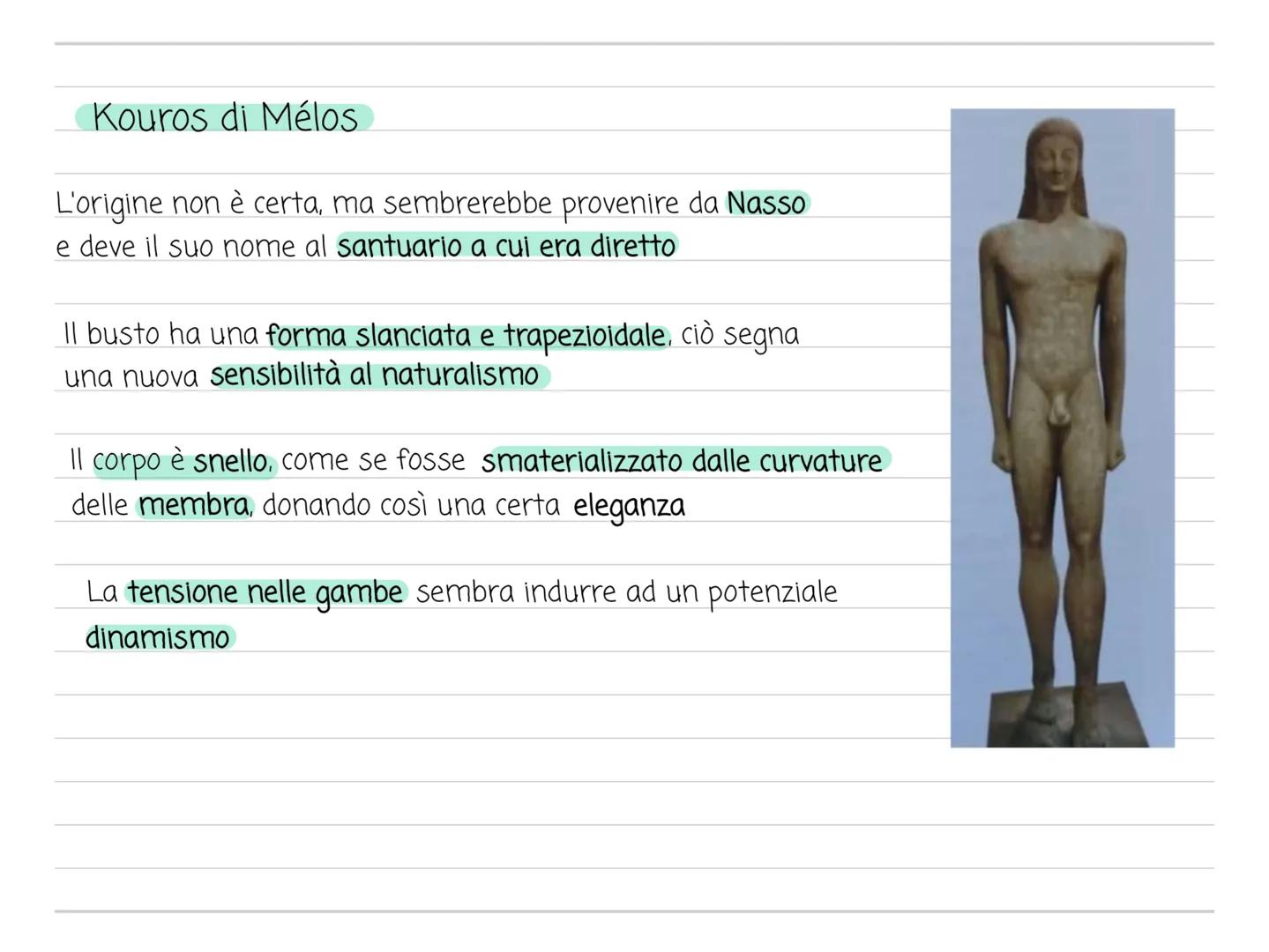 Scultura arcaica
(stile dedalico)
A partire dal VII secolo a.C. a Creta il soggetto dominante della scultura è la
figura umana
le statue rip