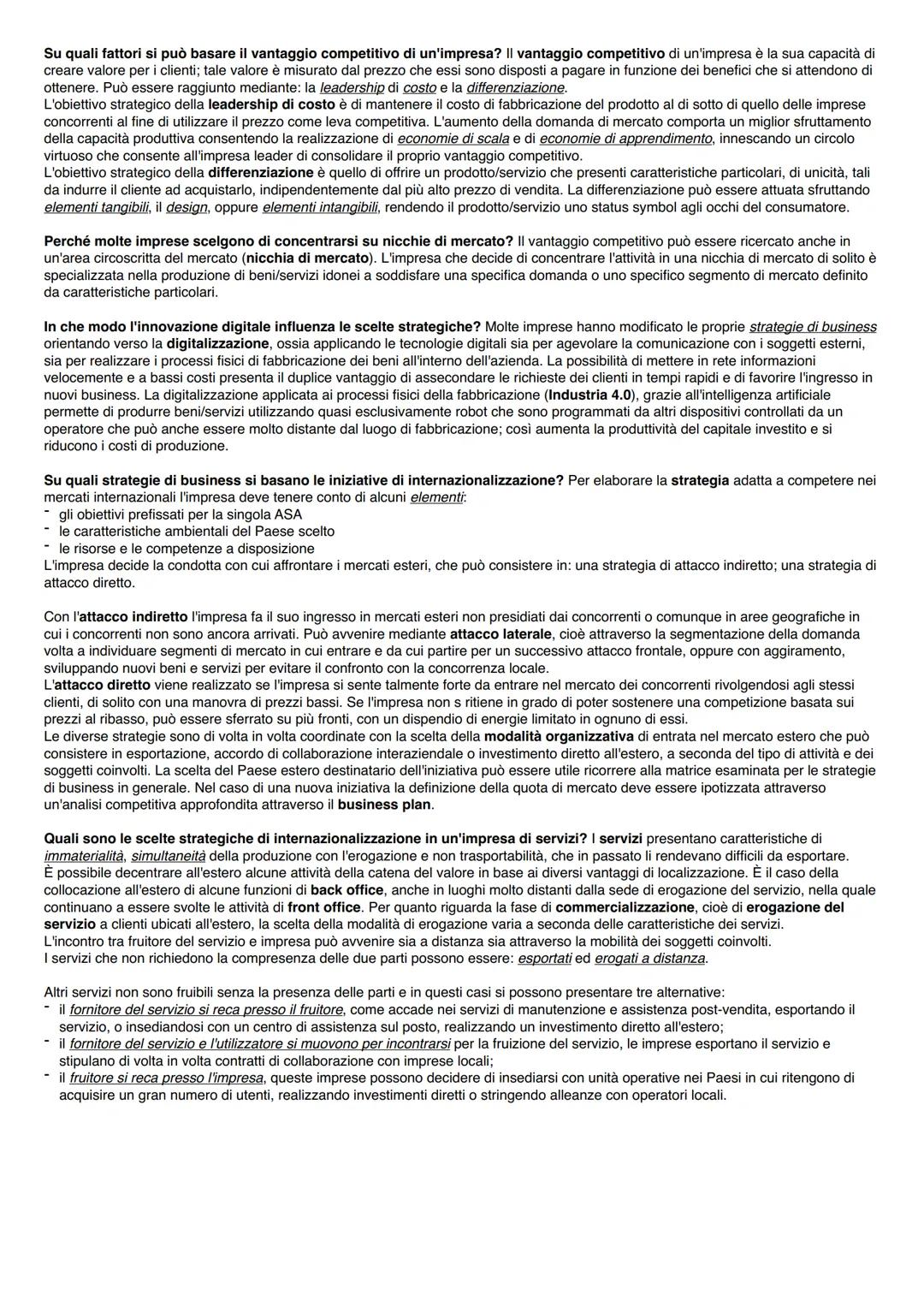 # CONTABILITÀ GESTIONALE
ELEMENTI SISTEMA INFORMATIVO DIREZIONALE: II sistema informativo deve fornire agli organi aziendali le informazion