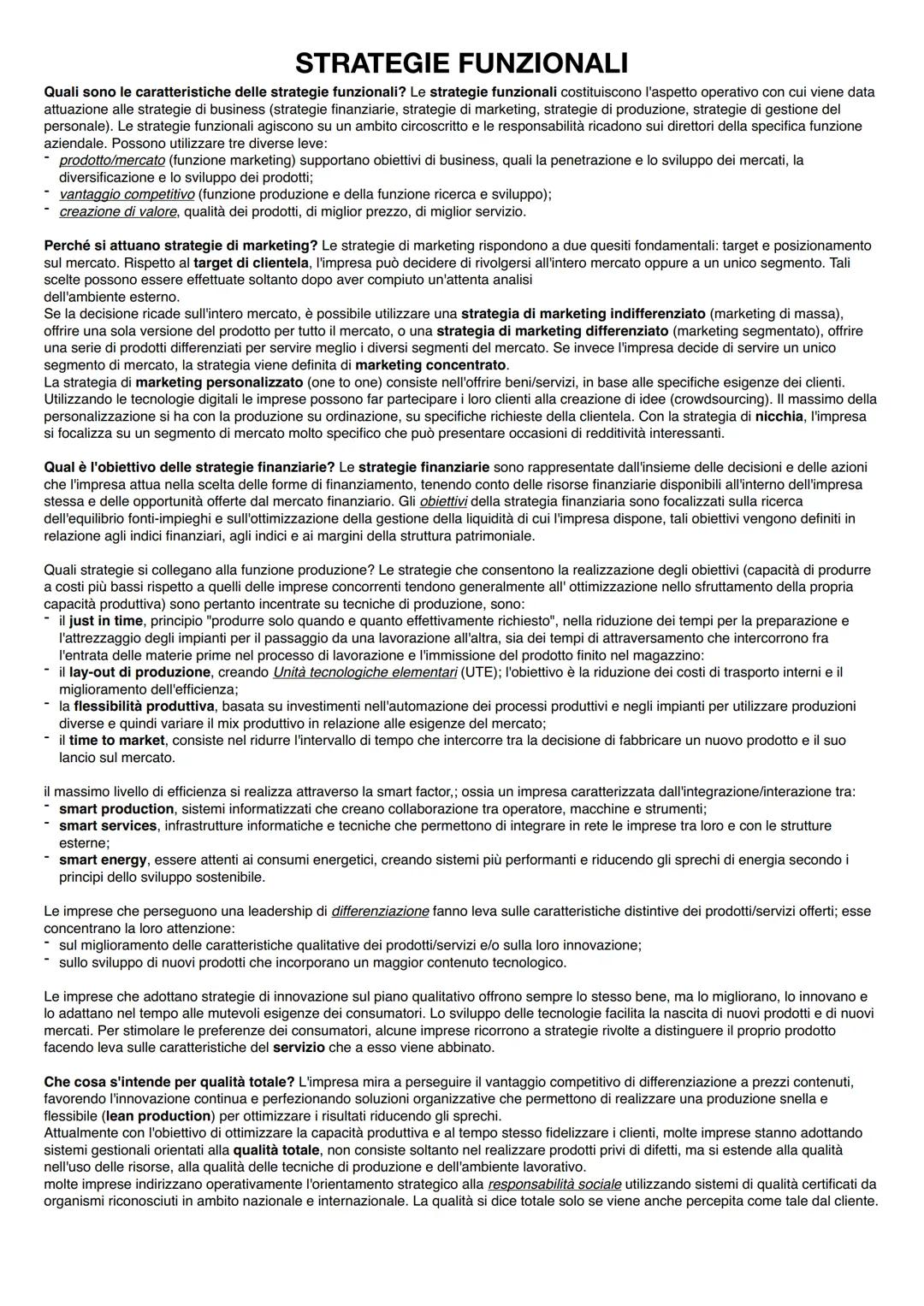 # CONTABILITÀ GESTIONALE
ELEMENTI SISTEMA INFORMATIVO DIREZIONALE: II sistema informativo deve fornire agli organi aziendali le informazion