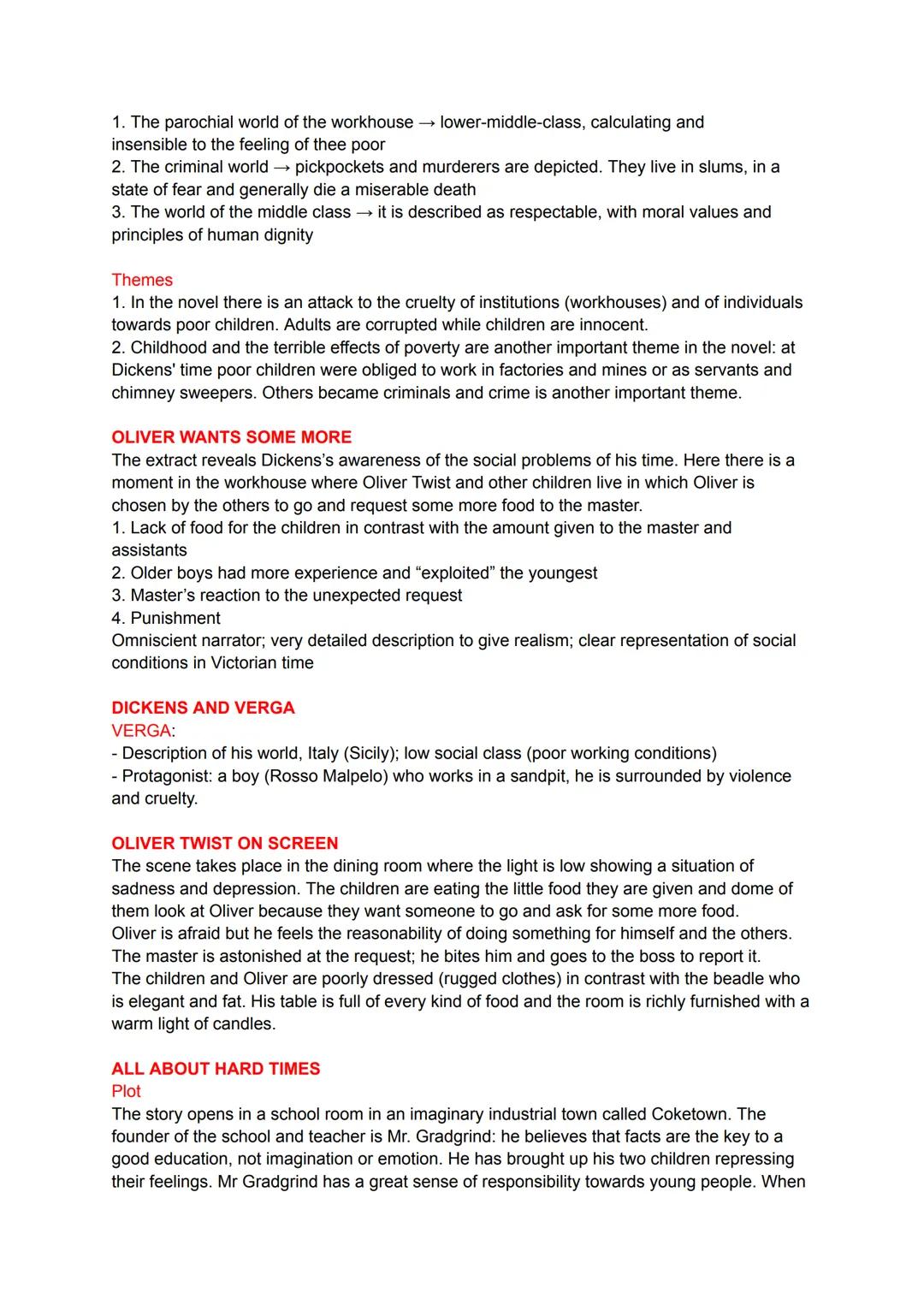 CHARLES DICKENS
Life
He was born in England in 1812; he had an unhappy childhood. His father was imprisoned
for debts and he was sent to wor