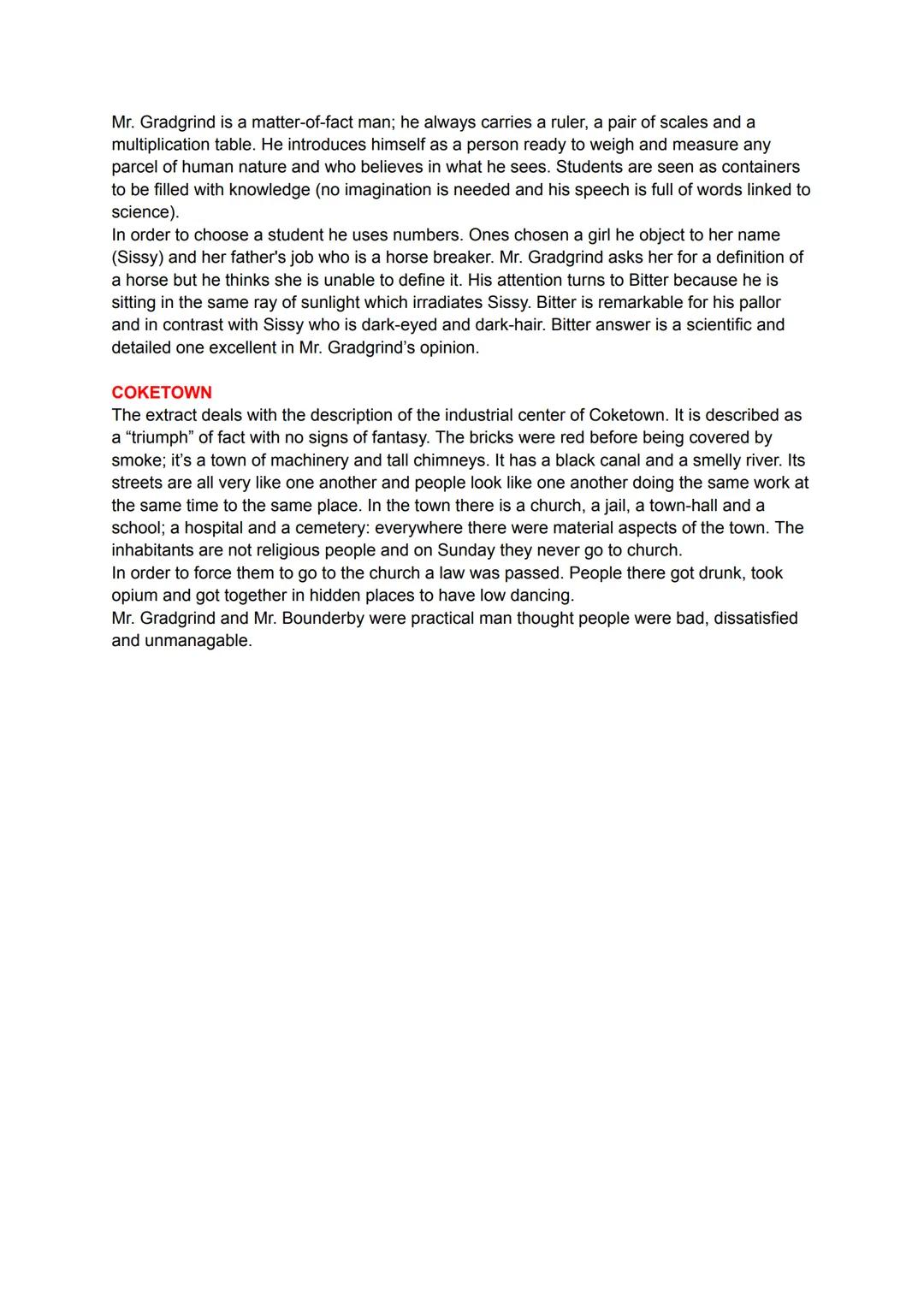 CHARLES DICKENS
Life
He was born in England in 1812; he had an unhappy childhood. His father was imprisoned
for debts and he was sent to wor