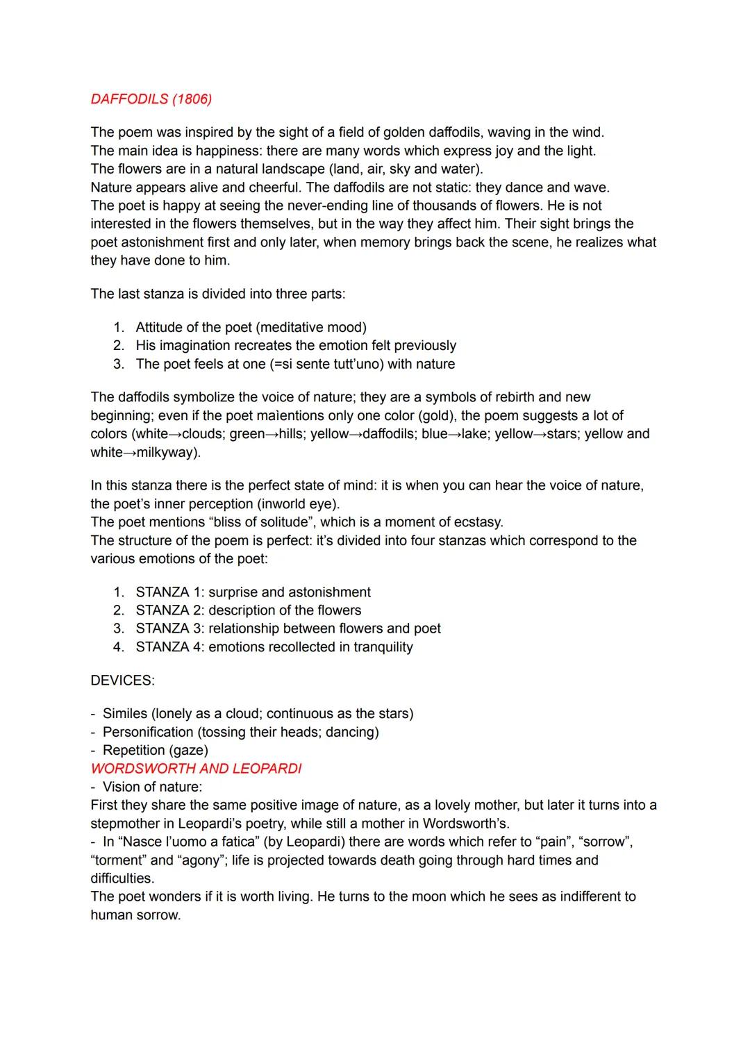 # WILLIAM WORDSWORTH
LIFE
He was born in the English Lake District in 1770. In 1790 he went on a walking tour of
France and the Alps and t