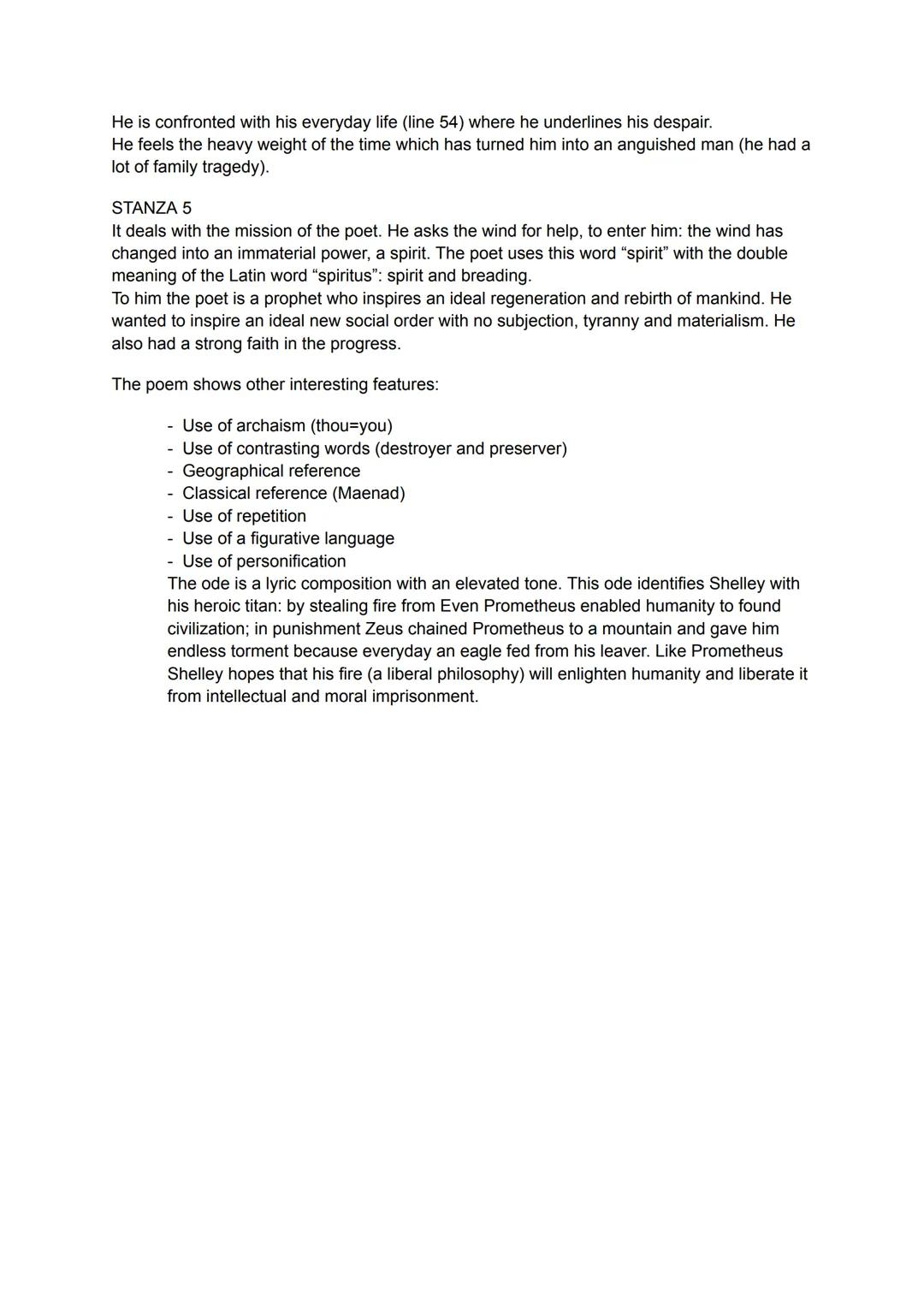PERCY BYSSHE SHELLEY
HIS LIFE
Percy B. Shelley was born in England in 1792. He was the son of a conservative member of
parliament and heir