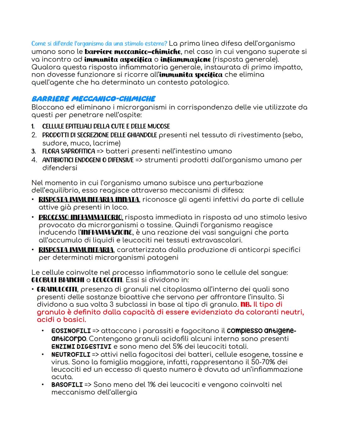 PATOLOGIA GENERALE APPUNTI
PATOLOGIA
studia la malattia dal
punto i vista
funzionale e strutturale
Riferendosi alla
CELLULA
cambiamento dell