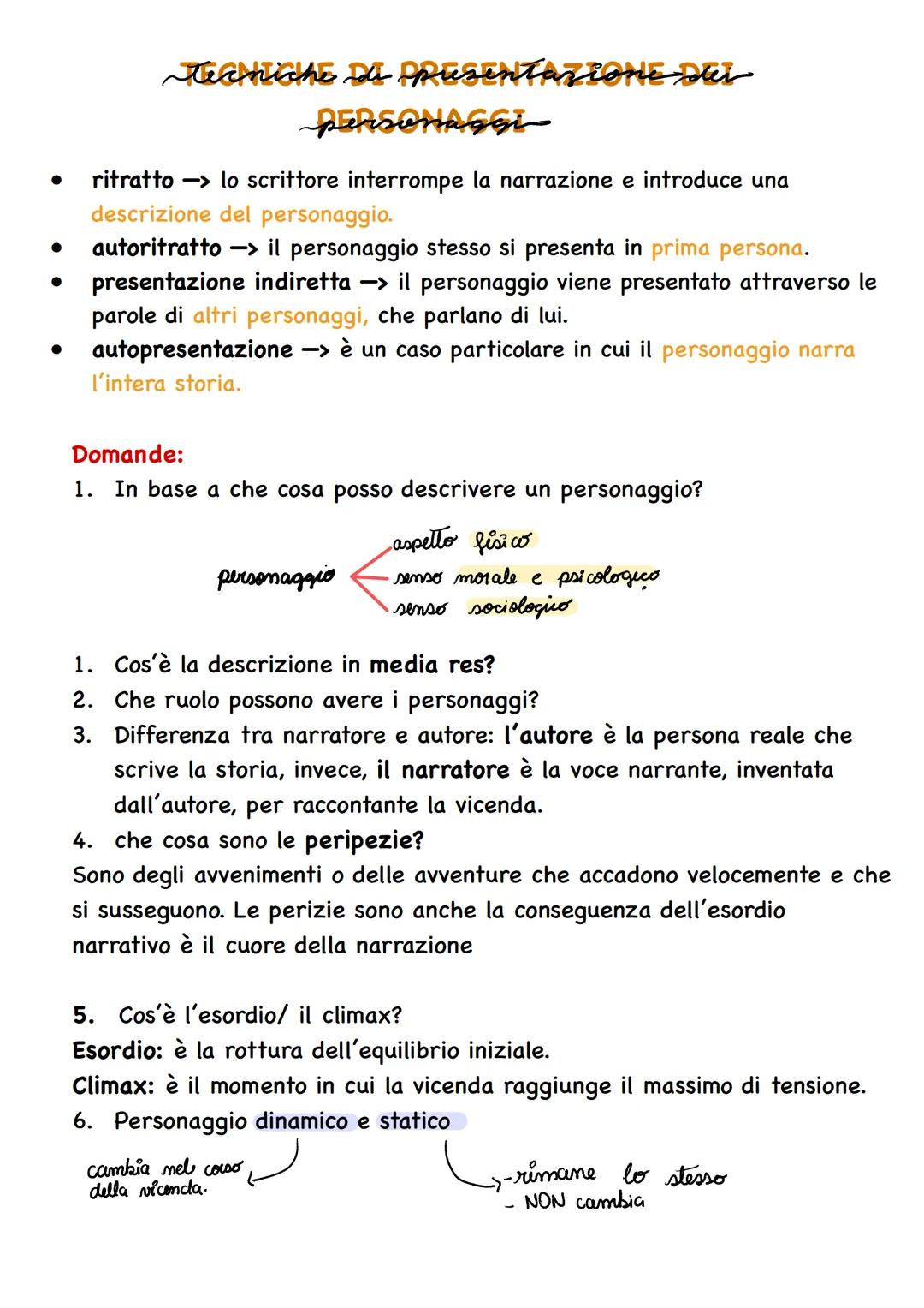 la Struttura del testo narrativos
1.
Che cos'è un testo narrativo?
Un testo narrativo è un testo che racconta una storia e perché ci sia
una