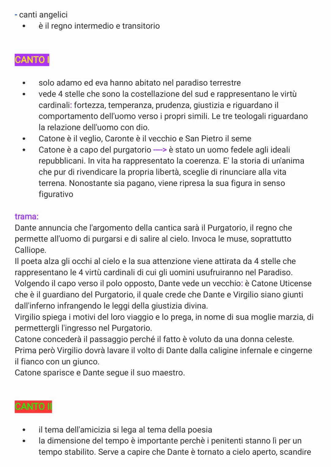 # PURGATORIO
1274 ---> secondo concilio di Lione: inserisce il Purgatorio tra i dogmi della chiesa
- la sua opera è un poema epico perchè è