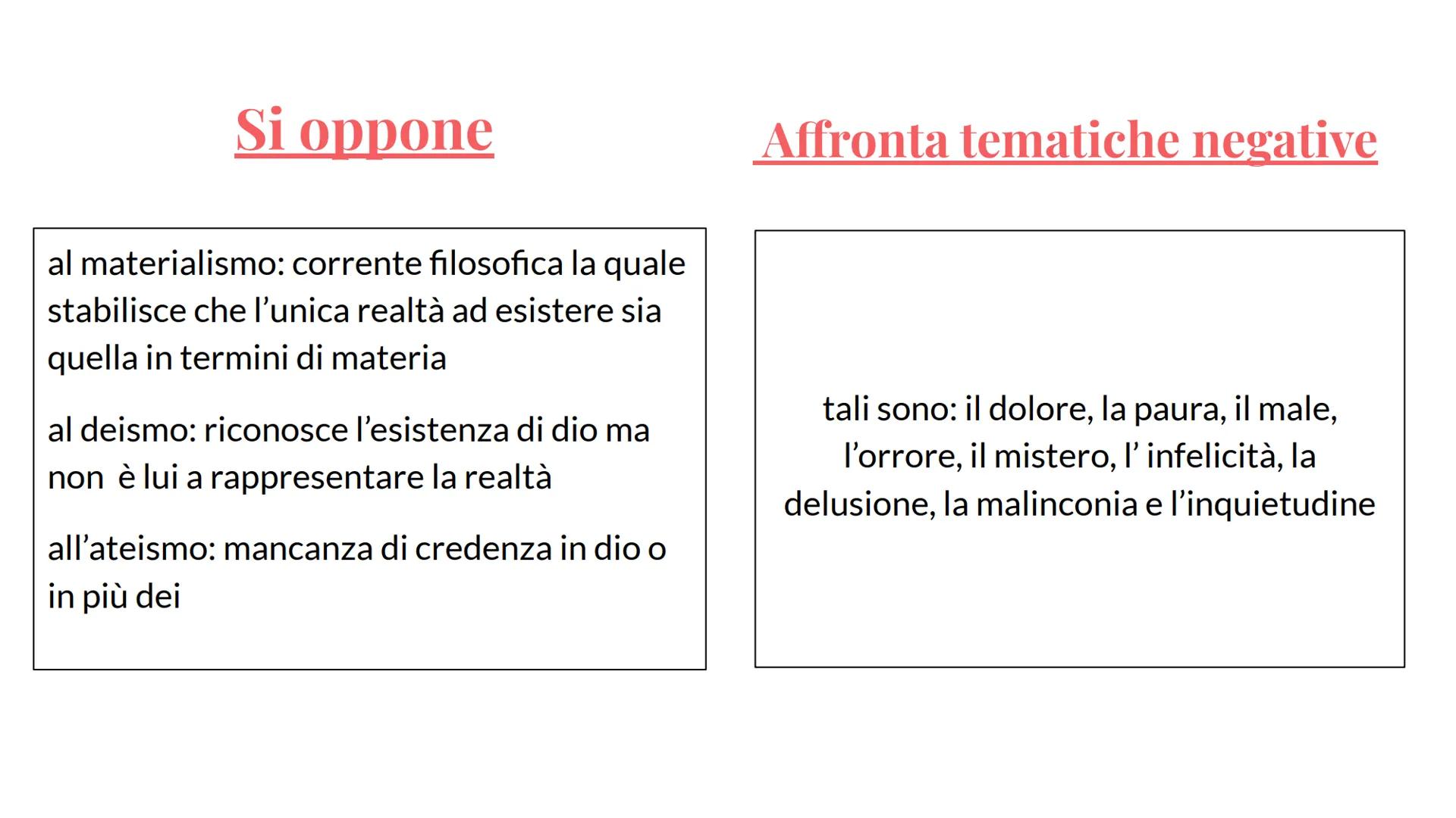 ROMANTICISMO
fine '700 fino alla seconda
metà dell''800 # Il termine
Iniziò ad essere usato nella seconda metà
del '600.
Inizialmente ave