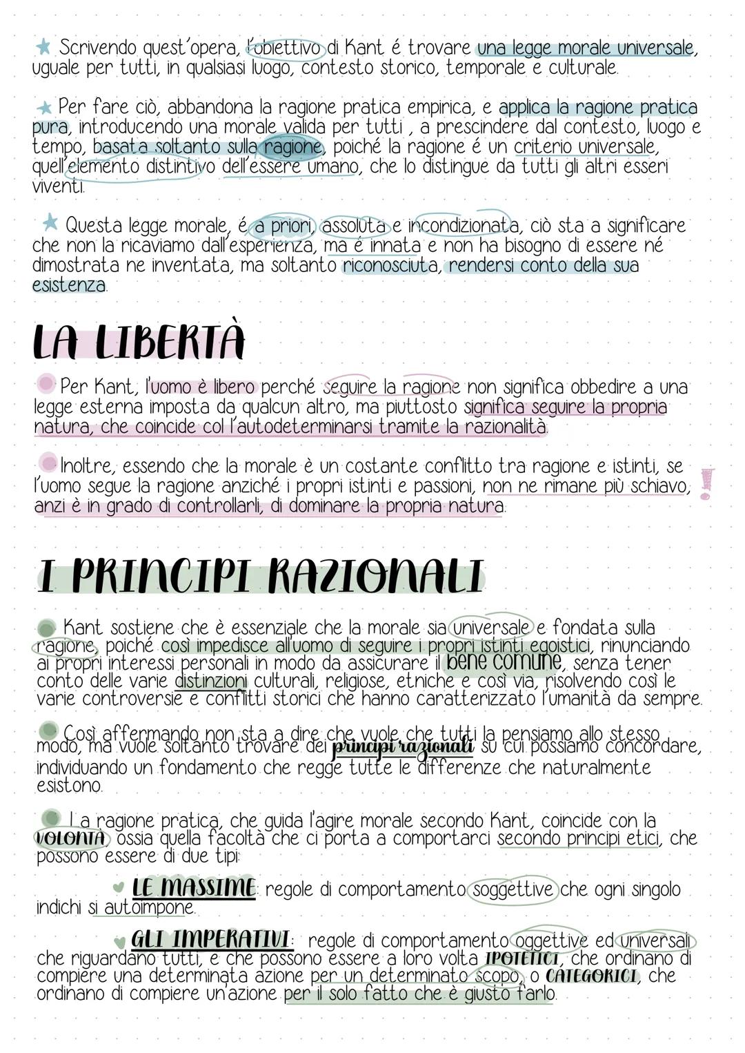 Immanuel Kant
LA VITA
★ Kant nasce nel 1724 a Königsberg e
trascorre tutta la sua vita li insegnando
all'università.
Kant era noto per esser