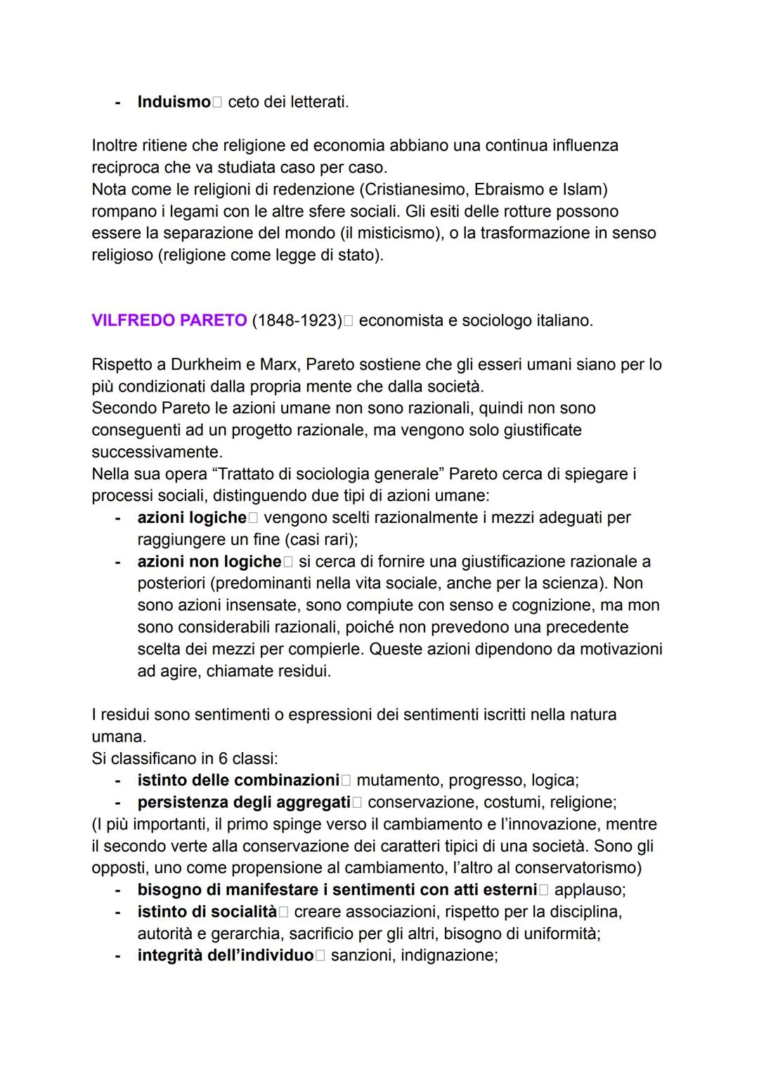 KARL MARX (1818-1883) filosofo, economista e sociologo tedesco.
- paradigma della struttura come per Durkheim, Marx riteneva che
fosse la s
