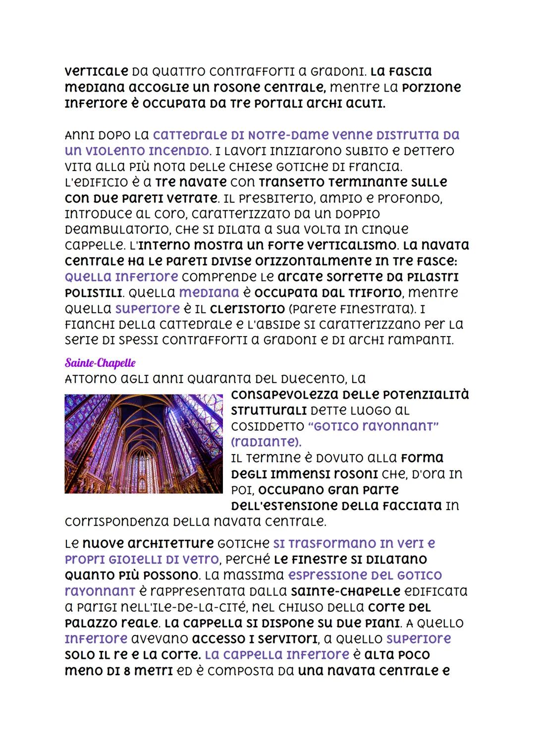 arte gotica
con "arte GOTICA" SI INDICANO QUELLE ESPRESSIONI ARTISTICHE
CHE SI MANIFESTANO INTOorno alla mETร DEL XII SECOLO e
Proseguono si