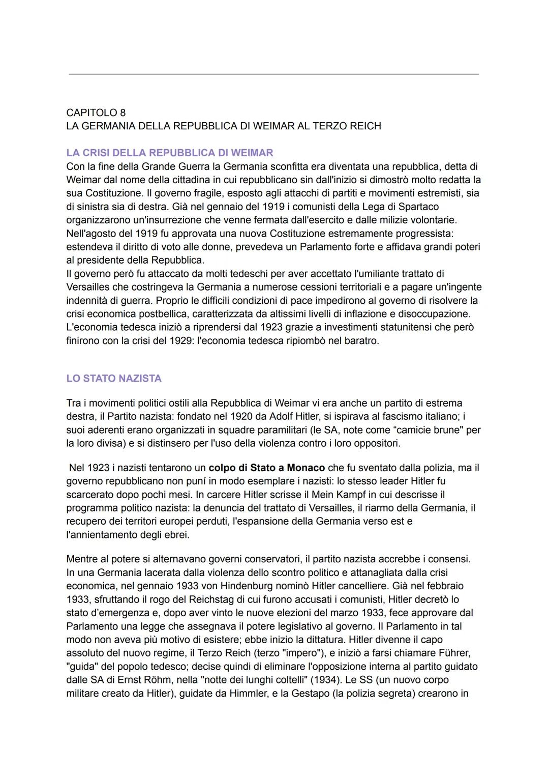 Ripasso generale, concetti chiave per interrogazione su tutto il programma.
CAPITOLO 1
LA BELLE ÉPOQUE TRA LUCI ED OMBRE
Tra la fine del X