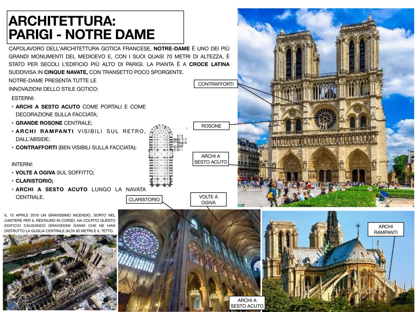 # ARTE GOTICA ARCHITETTURA
IL GOTICO E UN LINGUAGGIO CHE NASCE NEL NORD DELLA
FRANCIA INTORNO ALLA META DEL XII SECOLO E PROSEGUE IL SUO
SV