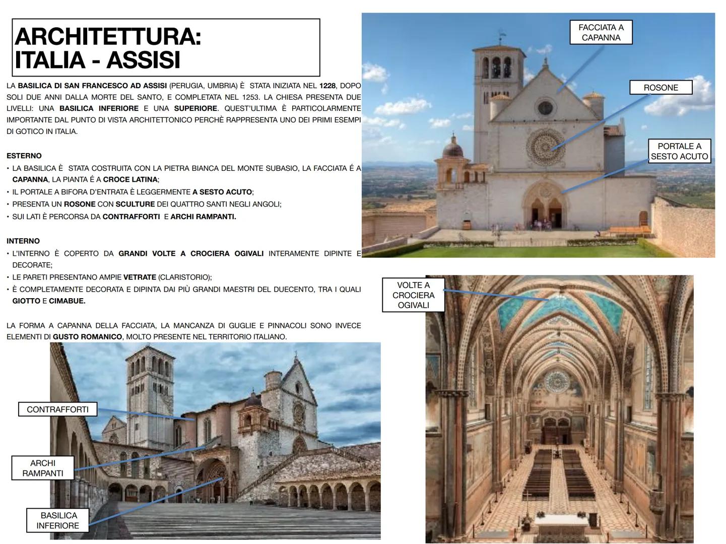 # ARTE GOTICA ARCHITETTURA
IL GOTICO E UN LINGUAGGIO CHE NASCE NEL NORD DELLA
FRANCIA INTORNO ALLA META DEL XII SECOLO E PROSEGUE IL SUO
SV