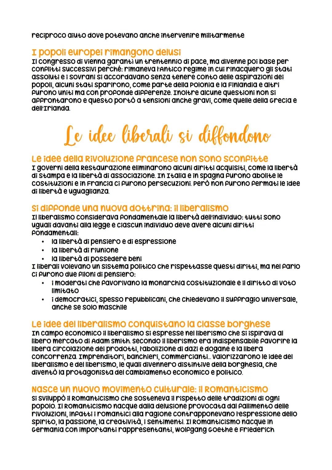 # Il Congresso di Vienna e la Restaurazione
Inizia l'età della restaurazione
Le potenze europee che sconfissero Napoleone si riunirono tra