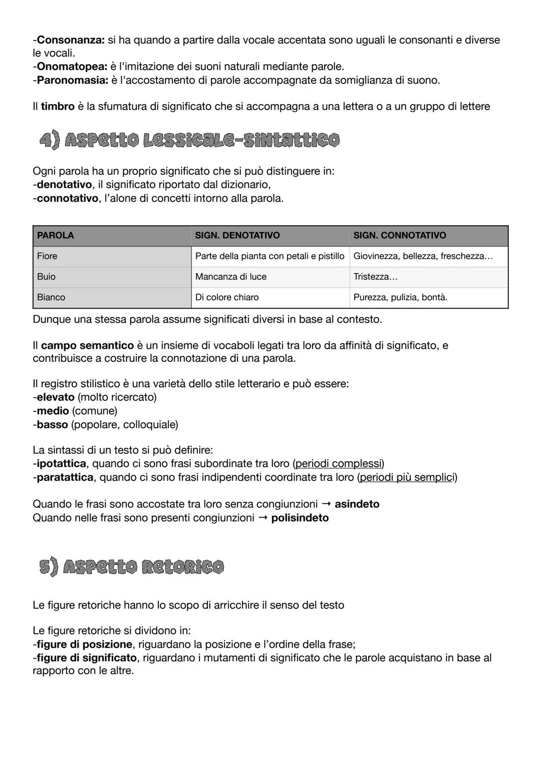 # ANALISI DEL
# testo poetico
2) Aspetto Metrico-RitMico
Una poesia è composta da versi, cioè una successione di sillabe accentate (dette