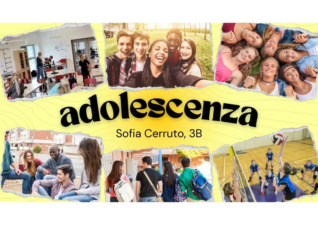 tesina sull’adolescenza
