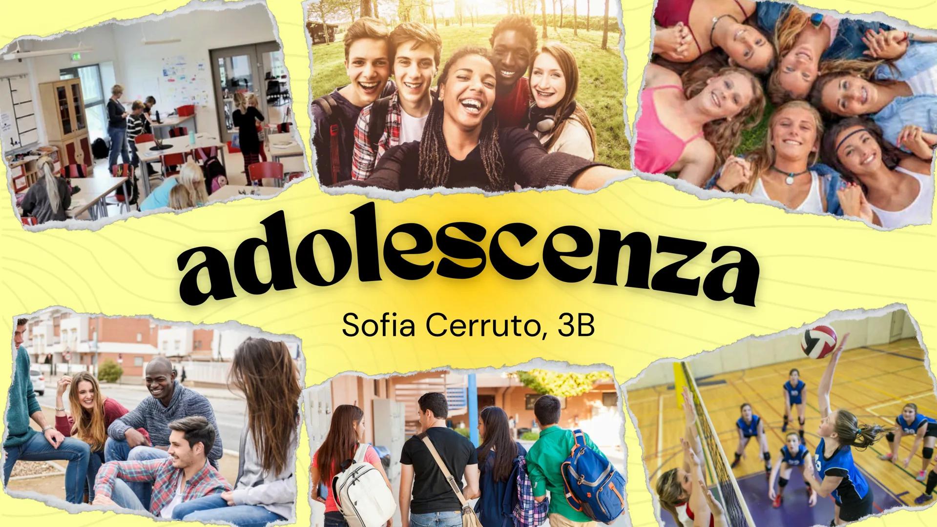 adolescenza
Sofia Cerruto, 3B Scienze:
gli ormoni
Educazione Civica:
Bullismo e
Cyberbullismo
Italiano:
De Amicis, Cuore
Musica:
i bambini p