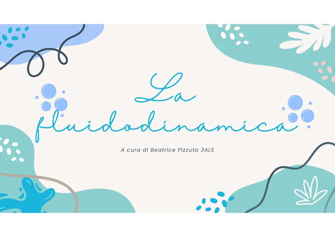 La fluidodinamica
