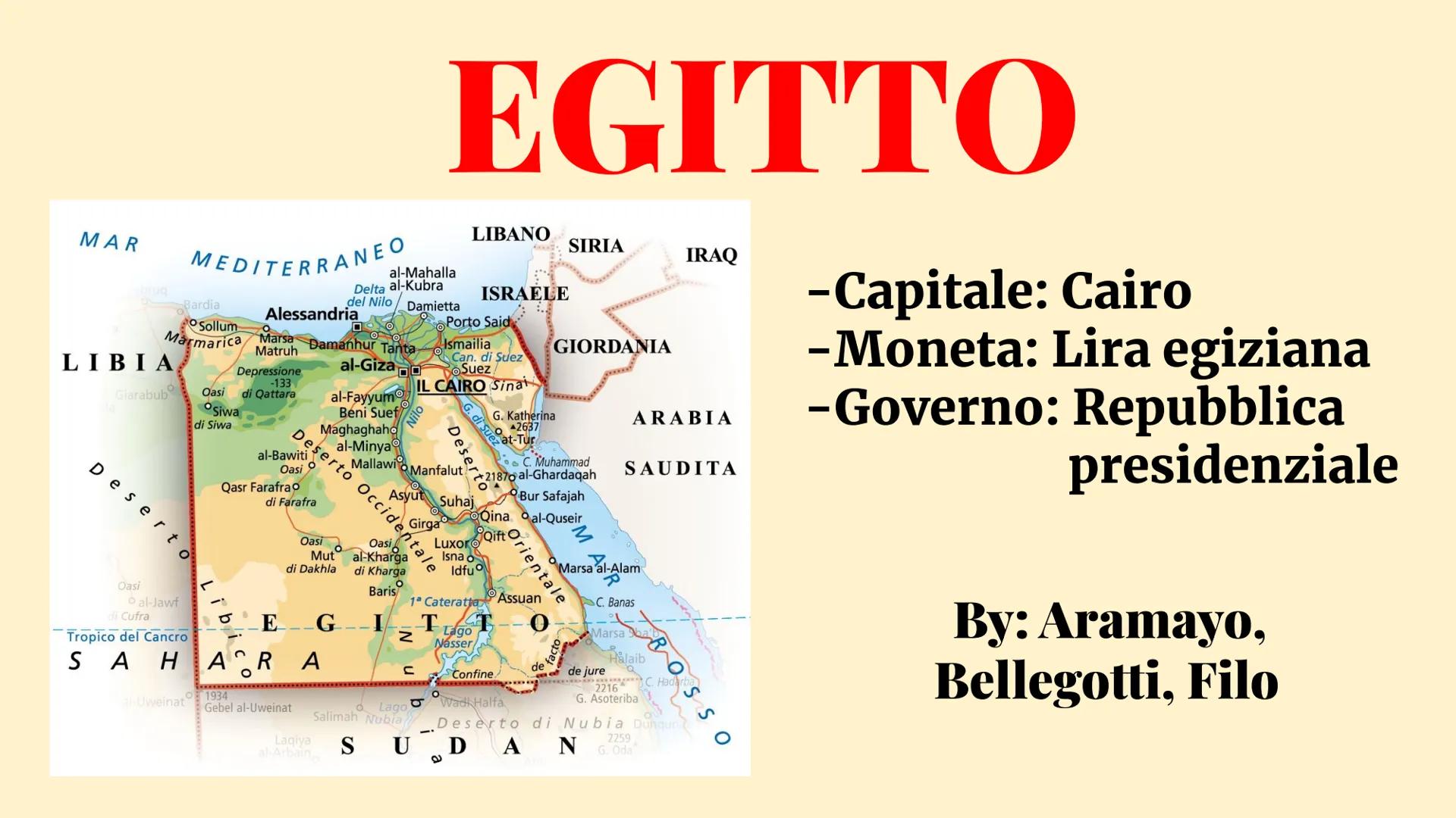 # EGITTO
LIBANO SIRIA IRAQ
ISRAELE
GIORDANΝΙΑ ARABIA
SAUDITA
MAR MEDITERRANEO
Bardia al-Mahalla
Delta al-Kubra
del Nilo Damietta
Aless