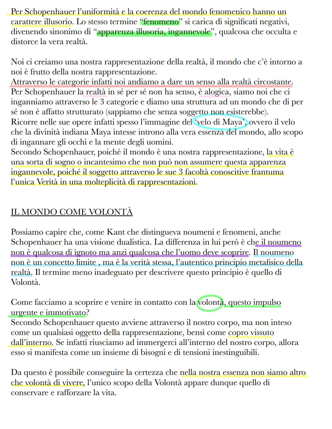 Schopenhauer
Ha vissuto tra fine 700 e metà 800, è un filosofo che nasce da una famiglia molto
agiata, sembrava dover essere destinato a con