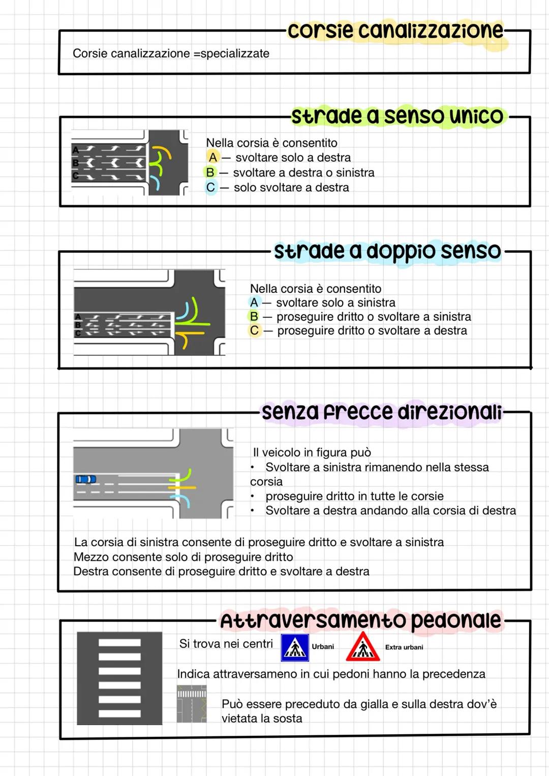 # segnaletica orizzontale
-Vietato-
Strisce longitudini al centro della careggiata รจ vietato circolare standovi a cavallo
-continua-
Si tr