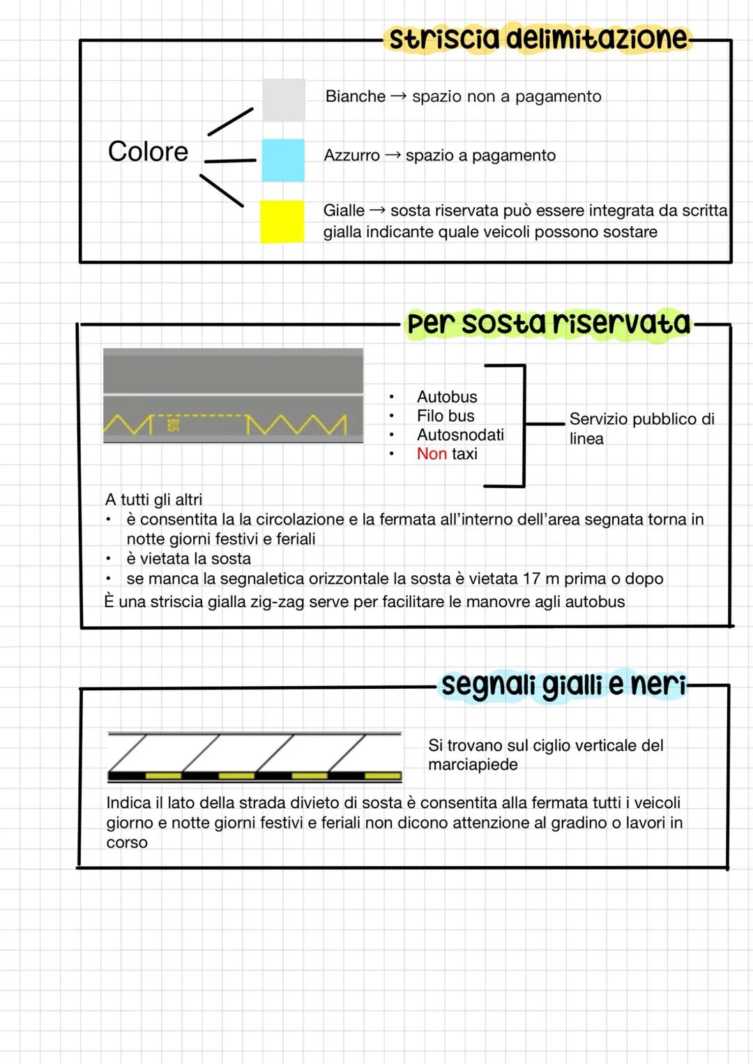 # segnaletica orizzontale
-Vietato-
Strisce longitudini al centro della careggiata รจ vietato circolare standovi a cavallo
-continua-
Si tr