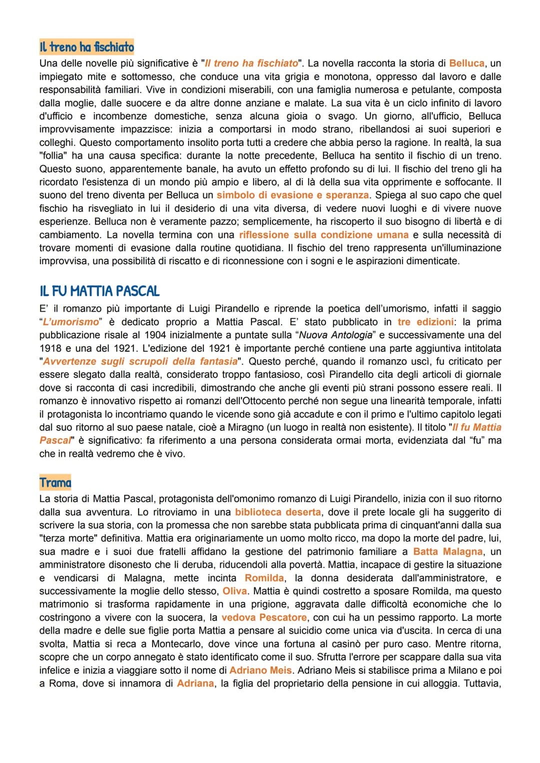 # Pirandello
INTRODUZIONE
Luigi Pirandello è stato uno dei più importanti scrittori e drammaturghi italiani. La sua opera ha segnato
un pro