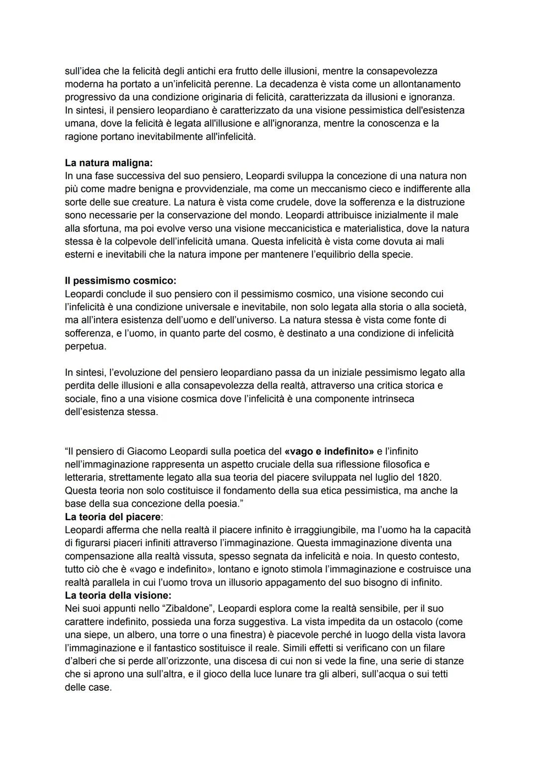 # GIACOMO LEOPARDI: vita
Giacomo Leopardi nasce a Recanati, nelle Marche, nel 1798 da una famiglia appartenente
alla nobiltà terriera. Cres