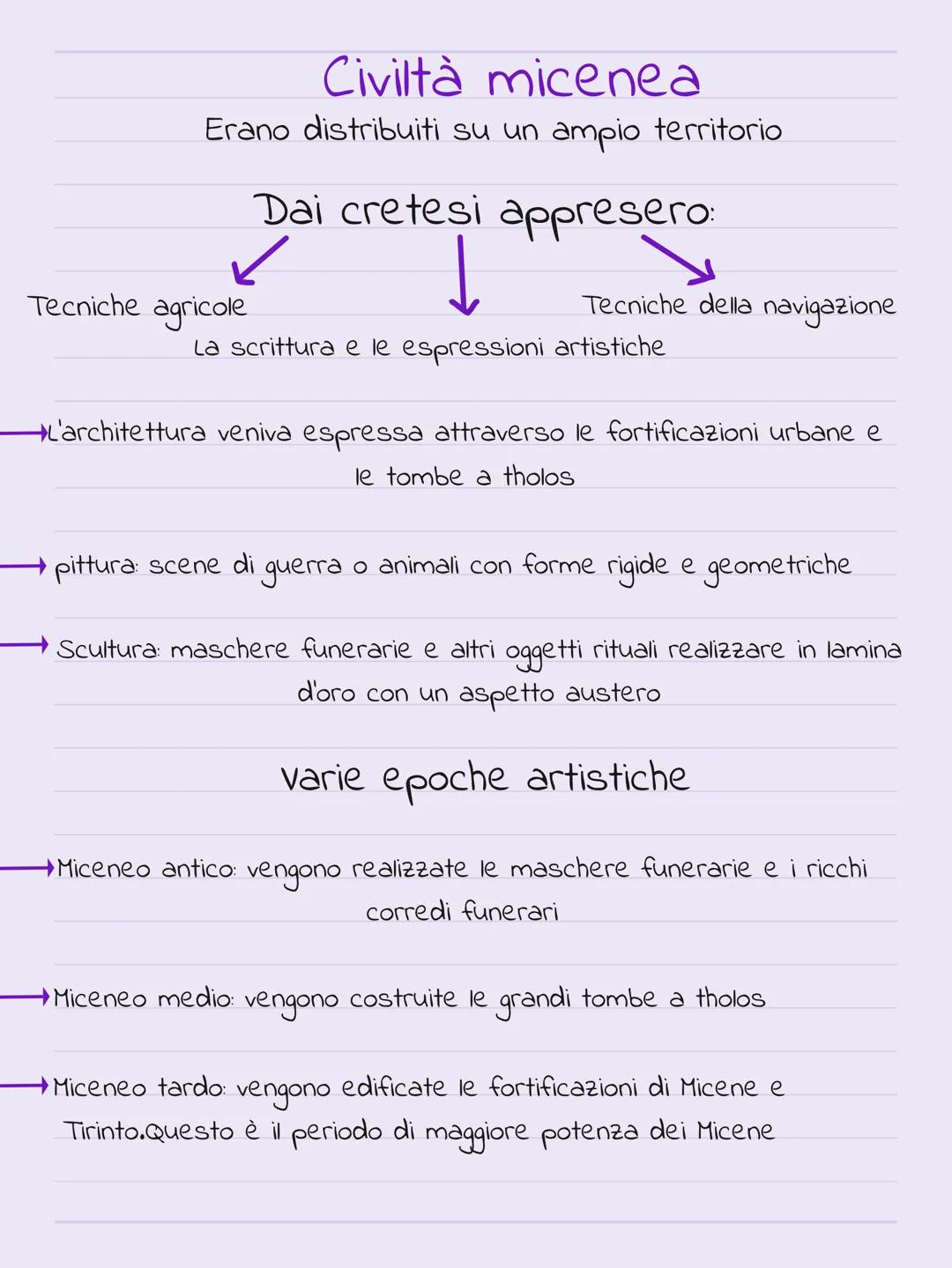 # Arte minoica e micenea
Le civiltà Cicladica, minoica e micenea sono considerate a
livello di cultura artistica come un'alta espressione p