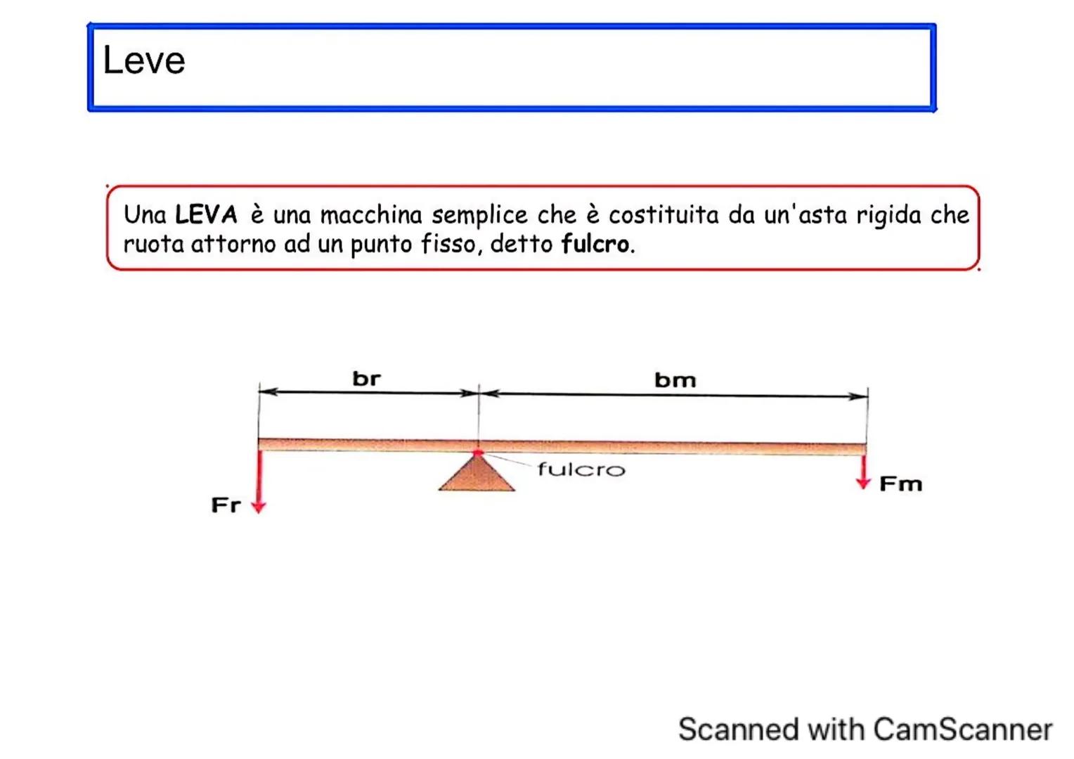 # Definizione del momento di una forza
La grandezza che misura l'efficacia di una forza nel produrre la rotazione è
chiamata Momento della