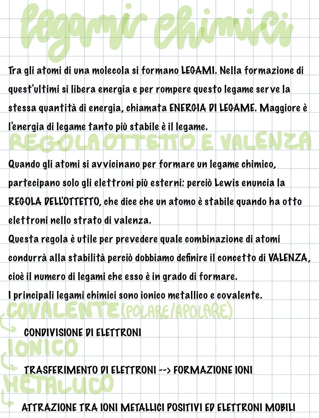 logamic chimico
Tra gli atomi di una molecola si formano LEGAMI. Nella formazione di
quest'ultimi si libera energia e per rompere questo leg