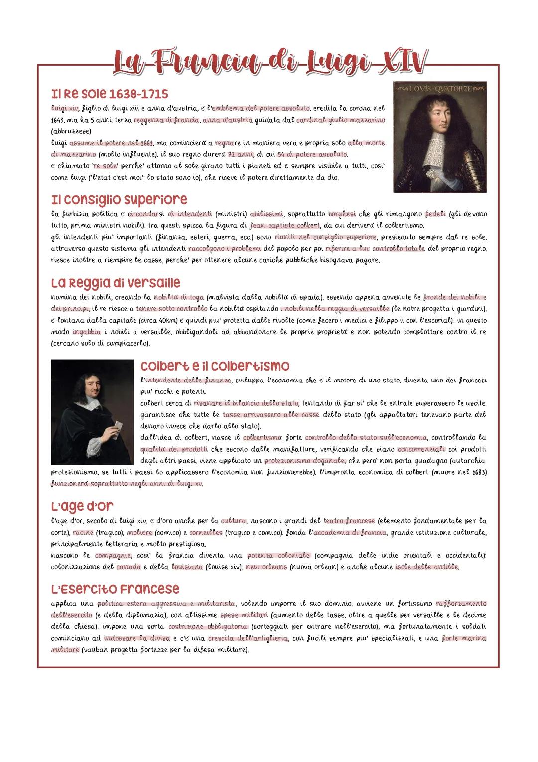 La Francia di Luigi XIV