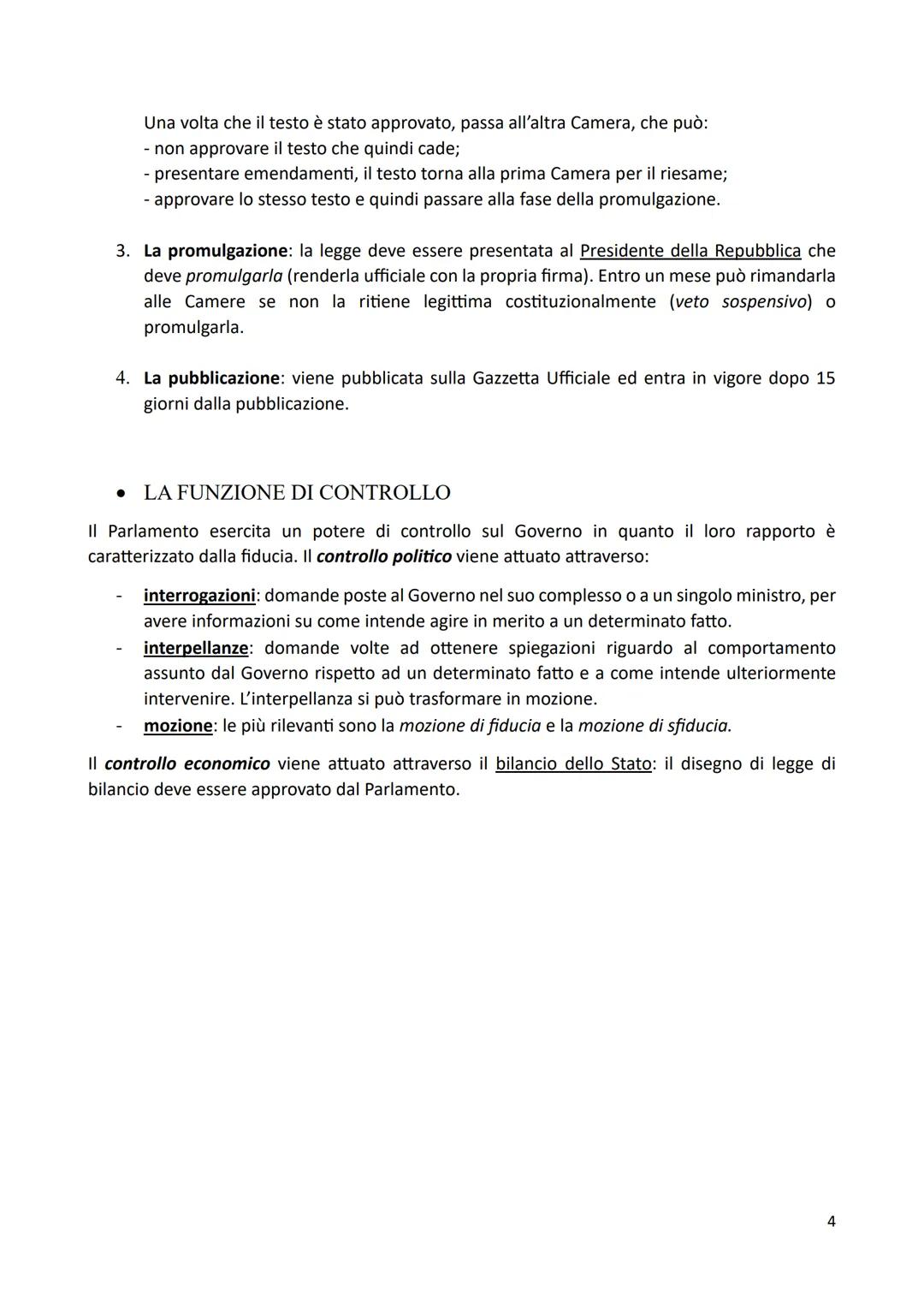 # IL PARLAMENTO: la funzione legislativa
• LA COMPOSIZIONE DEL PARLAMENTO
II Parlamento è l'organo costituzionale titolare del potere legi