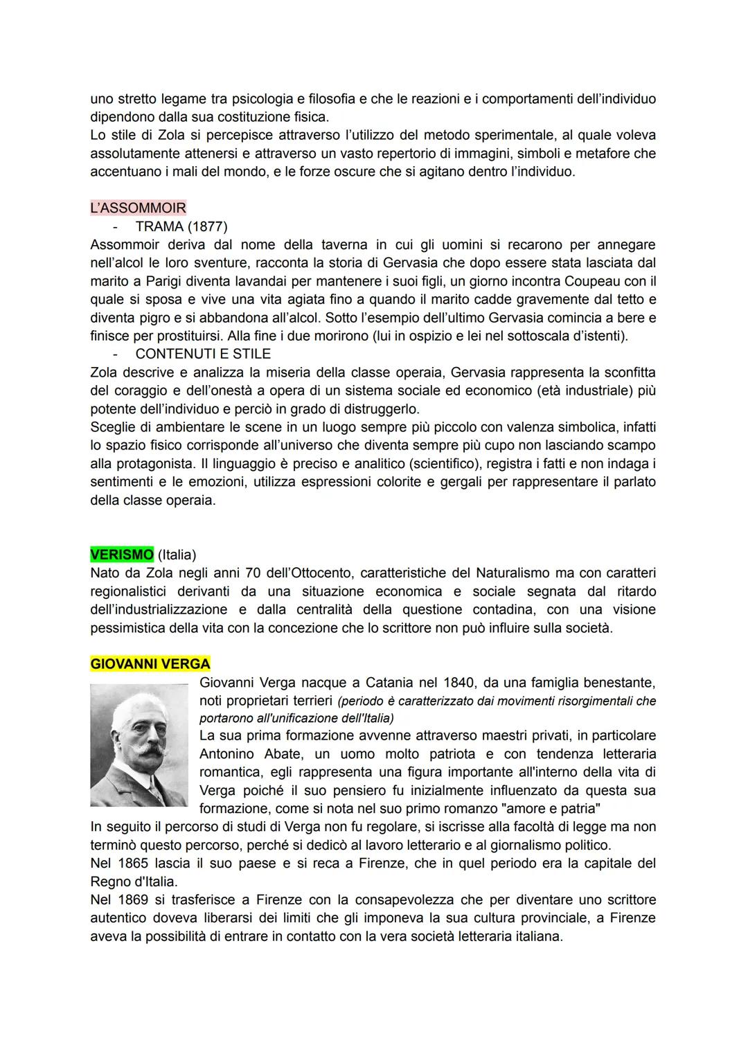ITALIANO
POSITIVISMO
La corrente di pensiero che nasce in Francia nella prima metà dell'Ottocento nutriva illimitata
fiducia nella scienza