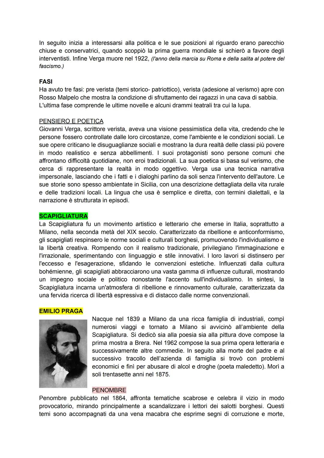 ITALIANO
POSITIVISMO
La corrente di pensiero che nasce in Francia nella prima metà dell'Ottocento nutriva illimitata
fiducia nella scienza