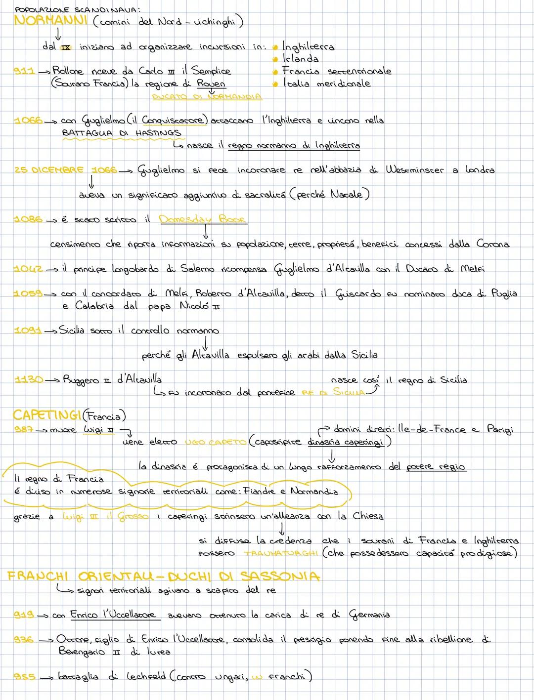 CAPITOLO 1
medioevo da 476 (caduta Impero nomano d'Occidence)
a 1492 (scoperca dell'America)
"etá di mezzo"
si divide in: ALTO MEDIOEVO
BASS