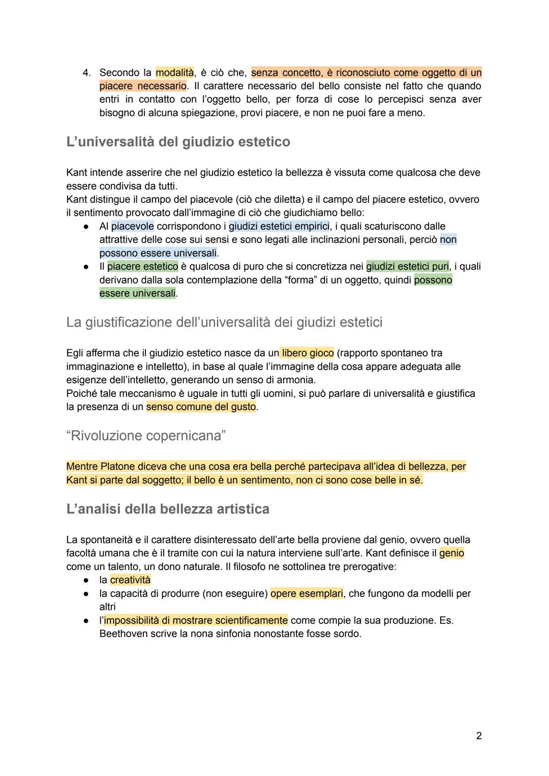 CRITICA DEL GIUDIZIO
L'argomento e la struttura dell'opera
In quest'ultimo scritto Kant analizza "l'uomo che sente". Egli fa del sentimento