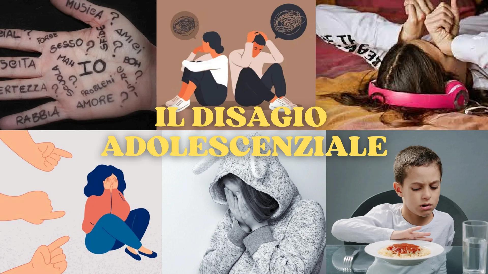 MUSICA?
AMI ei
SFID
?
BOH
PIAL
SCITA
FORSE
ERTEZZA
SESSO
MAH
૧.
SCUOLA
RABBIA
IO
PROBLEMI
AMORE
IL DISAGIO
D
ADOLESCENZIALE Signature
1 ITAL