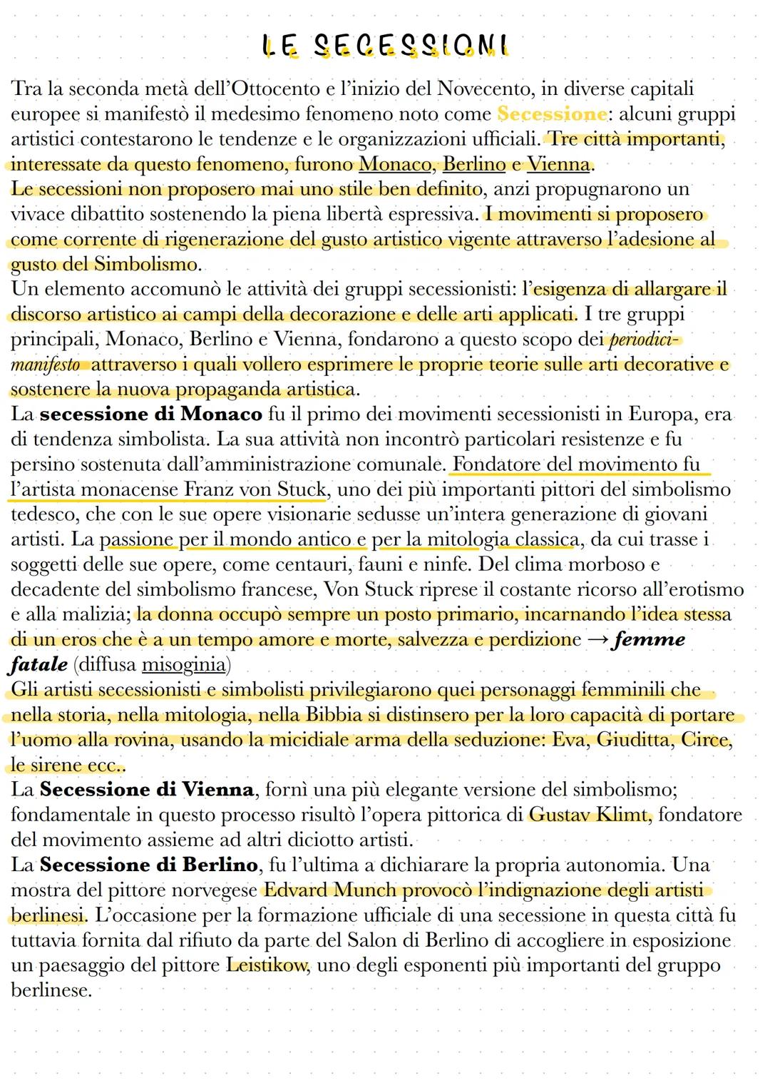G
N
G
N
G
5
5
5
T
G
T
T
S
S
N
G
N
G
5
5
5
T
T
S
S # Il simbolismo
II XIX secolo fu segnato da due fondamentali tendenze: realismo-impressio