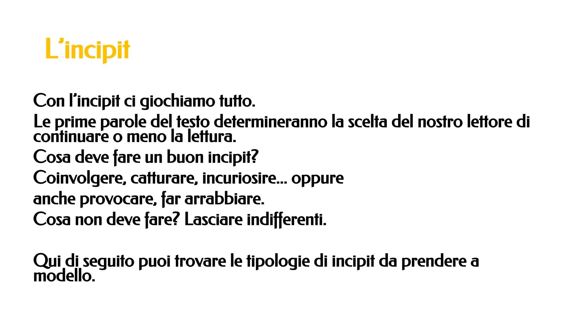 #0 La prescrittura
#1 L'introduzione
Come si scrive un testo
argomentativo
#2 Lo sviluppo
#3 La conclusione #0 La prescrittura
In primo