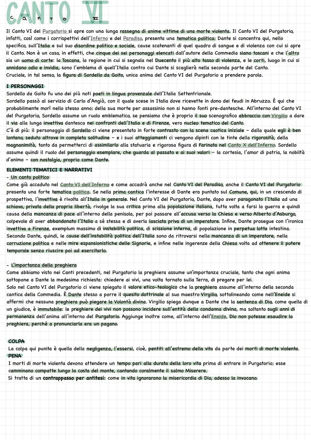 # il purgatorio
- la sua esistenza è stata proclamata verità di fede nel concilio di
- Dante si rifà alle sacre scritture
montagna formata