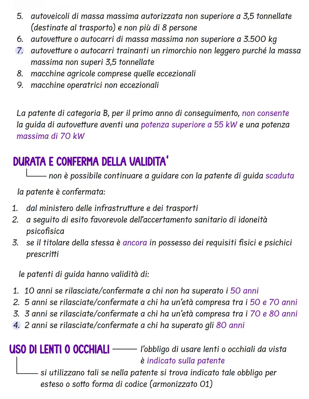 LE CATEGORIE
la patente
-categoria AM
-categoria A1
-categoria A2
-categoria A
-categoria B1
-categoria B
1. CATEGORIA AM
Si consegue a 14 a