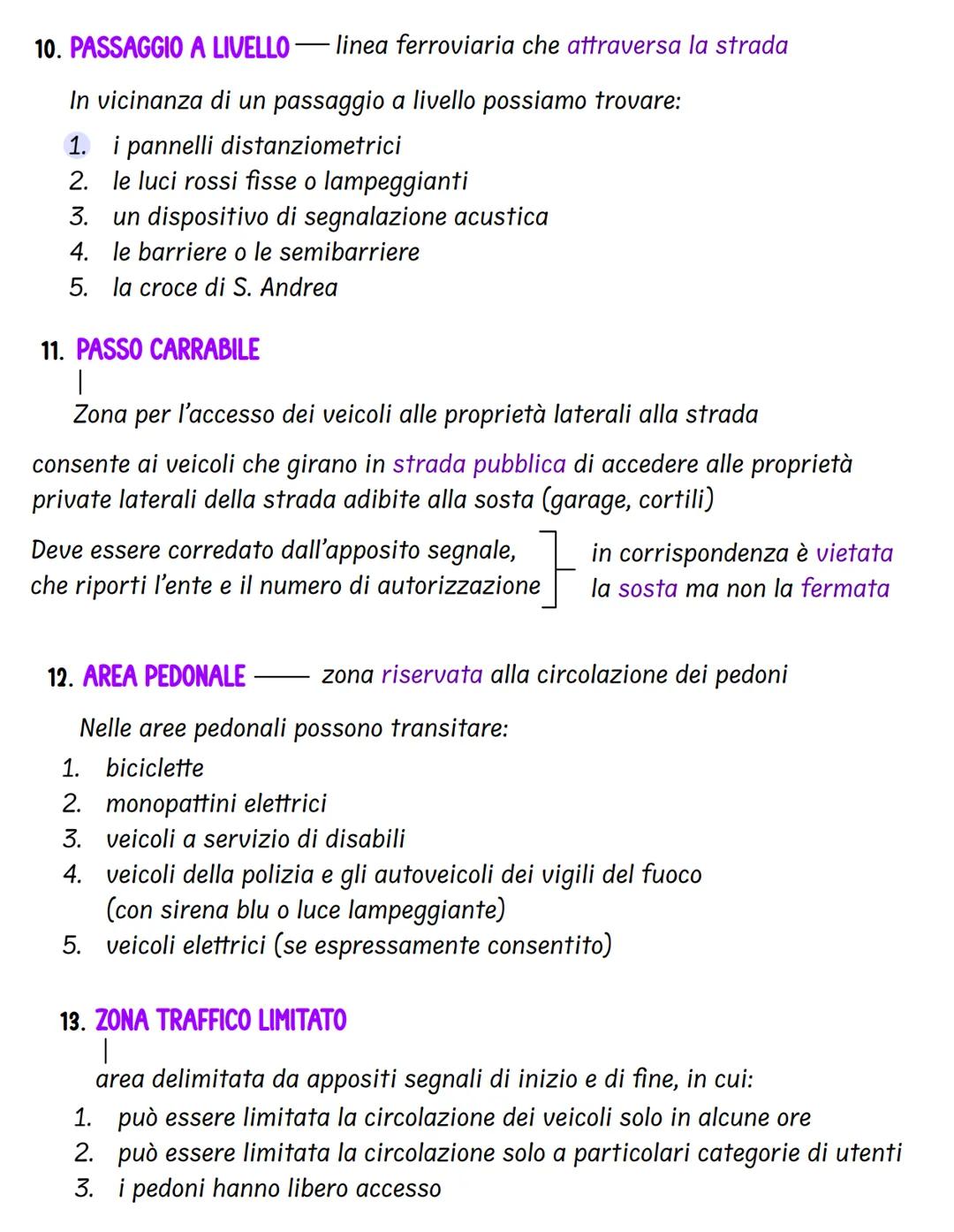 la strada
area ad uso pubblico aperta alla circolazione dei pedoni, animali e dei veicoli.
L
può essere a doppio senso di circolazione o a s